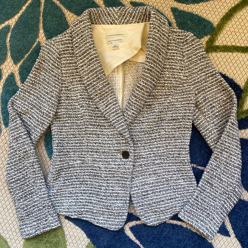 Banana Republic Metallic Blazer